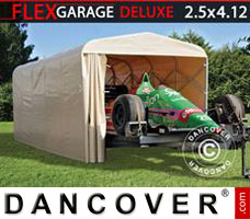 Portable garage Folding tunnel garage (Car), ECO, 2.5x4.12x2.15m, Beige